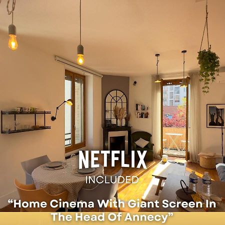 Duplex Loft - Central & Home Cinema آنسي المظهر الخارجي الصورة