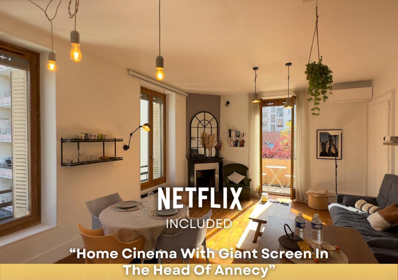 Duplex Loft - Central & Home Cinema آنسي المظهر الخارجي الصورة