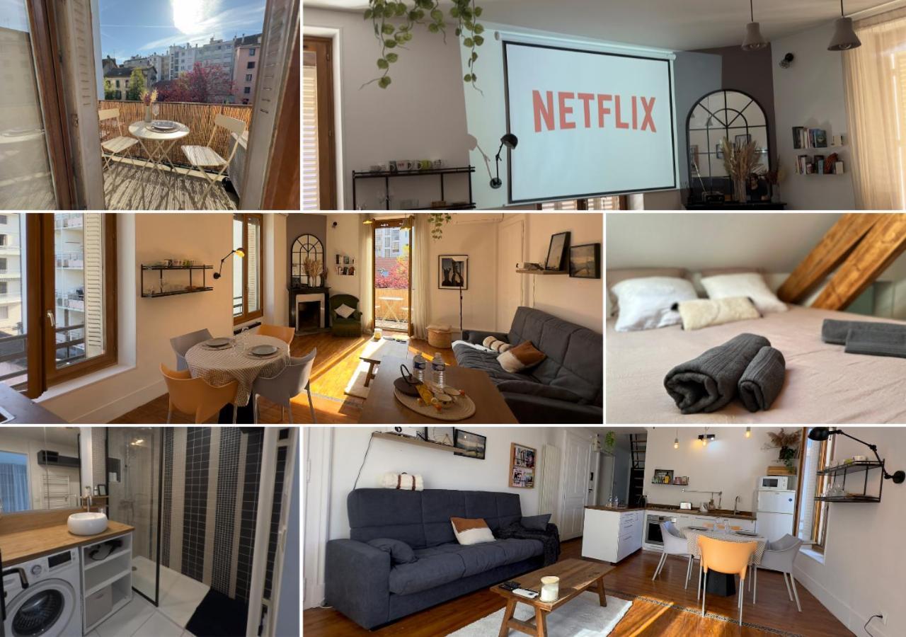Duplex Loft - Central & Home Cinema آنسي المظهر الخارجي الصورة